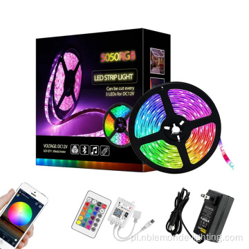 5050 RGB LED SMD Wodoodporne paski elastyczne